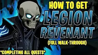 AQW - LEGION REVENANT CLASS FULL Walkthrough! (INSANE FARMING QUESTS!)