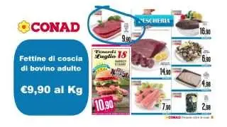 Spot Video Conad promo 20/07