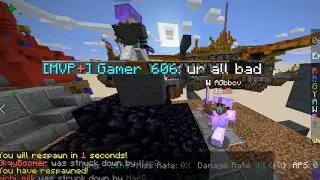 Hypixel Bedwars but we get targeted like crazy in Minecraft!