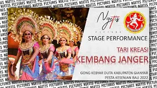 TARI KREASI KEMBANG JANGER | GONG KEBYAR DUTA KABUPATEN GIANYAR | PKB 2022