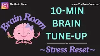 10 MINUTE Guided Meditation BRAIN TUNE-UP | Stress Reset