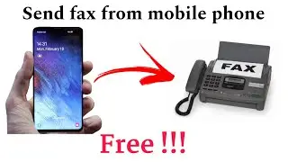 how to send fax from mobile