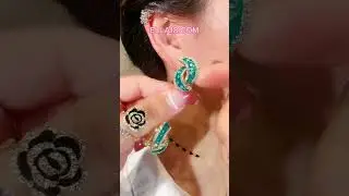 Beautiful Stunning😍 Elegant Earrings❤ | Share and like them |#shortsvideo