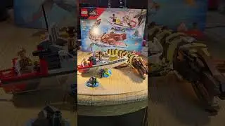 LEGO | Jurassic World Rebirth | 76974 | 858 Teile | Mosasaurier: Die Bootmission | #lego