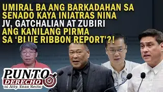 UMIRAL BA ANG BARKADAHAN SA SENADO KAYA INIATRAS NINA JV, GATCHALIAN AT ZUBIRI ANG KANILANG PIRMA?!