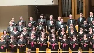 La DOLORES ( Jota ) y  ORFEÓN DONOSTIARRA dirigido por el maestro SAINZ ALFARO . Madrid 30.12.25
