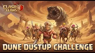 Easy 3 Star Dune Dustup | Clash of Clansسه&zwnj;ستاره آسان Dune Dustup | کلش آو کلنز