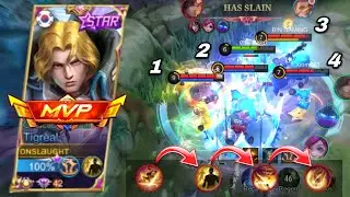 TIGREAL SATISFYING MONTAGE SET | BEST TANK SET | MLBB