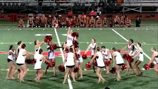 Fairfield Warde Dance Team Performs at Football Halftime vs Stamford - September 09, 2019