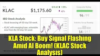 KLA Stock: Buy Signal Flashing Amid AI Boom! (KLAC Stock Analysis)