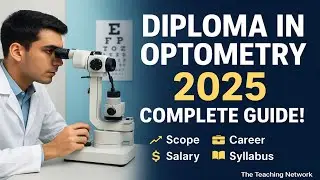 Diploma in Optometry 2025  Scope, Career, Salary, Syllabus Explained in Hindi