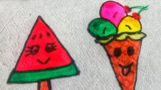 Flower simple paint with water colour#cuteeasydrawing #cuteflowers #buds #painting #coloring #shorts