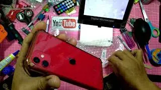 cara ganti kaca kamera Iphone 11