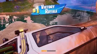 Fortnite Winterfest 2025 Win 🏆 DeLorean Storm Finish | How to Win Winterfest
