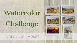 Watercolor Challenge - Week 1of daily painting
