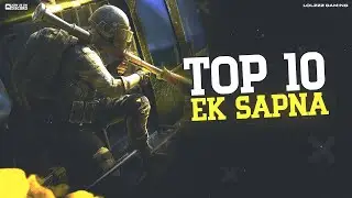 ELITE CUSTOMS [MAIN ID] | TOP 10 EK SAPNA HI REH GAYA | PUBG MOBILE LIVE | DONATION ON SCREEN