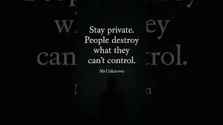 Keep your circle tight and your life quieter.💭#StoicEnergy