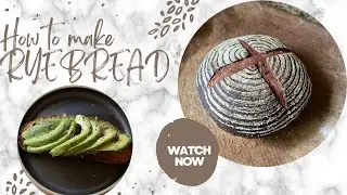 My Rye Bread Recipe **Perfect for Homemade Avocado Toast**