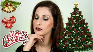 Χριστουγεννιάτικο εορταστικό μακιγιάζ||Dimitra's beauty channel