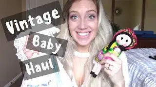 VINTAGE Baby Clothes Haul!!!