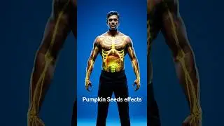 Pumpkin Seeds Nutrition Explained in 3D #healthtips #facts #foodandhealth #shorts