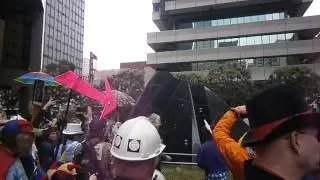THROWING PENNIES AT THE BANKER'S HEART on ST STUPID'S DAY