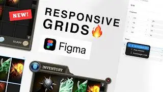 Новая функция Figma Grid! Адаптивная сетка + объятия + что-то крутое