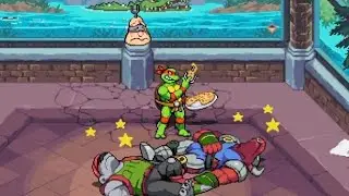 TMNT Shredder's Revenge: episode 3 and 4 as Raphael 