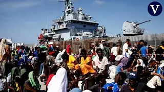 Tensión en Lampedusa: desbordada con la llegada de 7.000 migrantes en 48 horas