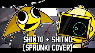 FNF Shinto + Shitno Sprunki cover | credit:[@madamemchummus]