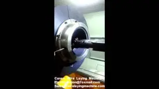 dn315 Electrofusion Elbow Wire Laying Machine- fitting wire laying equipment