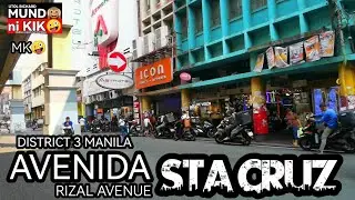 MK😲/MANILA UPDATE AVENIDA RIZAL AVENUE STA.CRUZ MANILA #yorme #clearingoperation #manilaupdate #isko