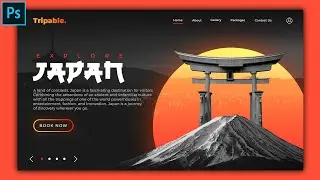 Photoshop Tutorial : How to Design Website UI in Photoshop | UI Design Tutorial