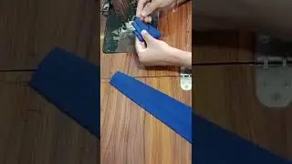 👔The process of sewing tie🎗️🎗️ #sewing #tips#tricks#Shorts
