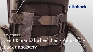 Zenit R manual wheelchair - Adjustable back upholstery | Ottobock