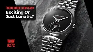 Frederique Constant Manufacture Highlife Moonphase Date Black Onyx // Watch of the Week Episode 272
