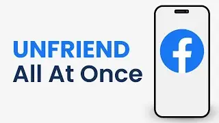 Как удалить из друзей всех своих друзей на Facebook сразу