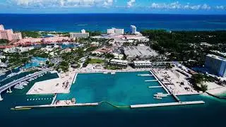 Installation of Floating Docks Moves Hurricane Hole Superyacht Marina Closer to Opening
