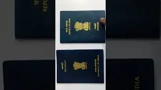 Difference b/w old and new passport #passport #visa #differences