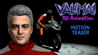 Valimai 3d Animation Motion Teaser
