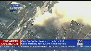 Massive Fire Destroys 8 Natick Businesses