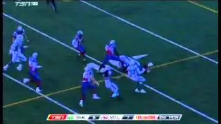 Alex Carroll #87 WR Saskatchewan Roughriders 8November2015