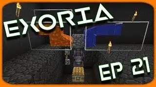 Work bench, Automatic breaker and item vacuum | Exoria mod pack | Modded Minecraft | ep 21