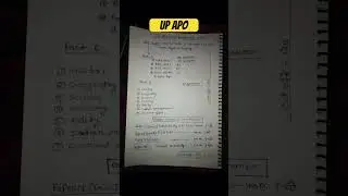 Up APO syllabus 2025 #motivation #judiciaryaspirants