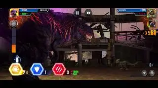 Omega 09 Boss Vs All Opponents on This Boss Event Harder!!!! - Jurassic World: The Game