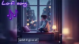 खामोशी भी तुझे याद करे 💔 | Hindi Lofi Sad Song | Late Night Vibes