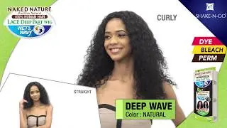 NAKED NATURE WET&WAVY WIG - DEEP WAVE