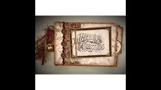 A CHRISTMAS MINI ALBUM / JOURNAL FLIP THROUGH