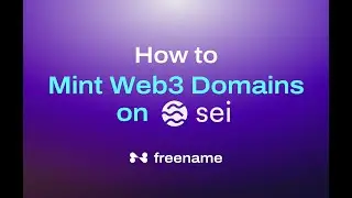 How to Mint Onchain Domains on Sei Network