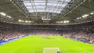 England fans signing Sweet Caroline after win against Slovakia, 30.06.2024 #euro24